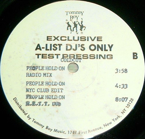 Coldcut Featuring Lisa Stansfield : People Hold On (12", TP)