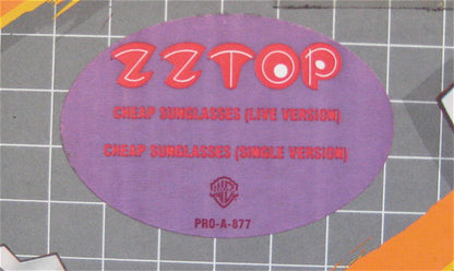 ZZ Top : Cheap Sunglasses (12", Promo)