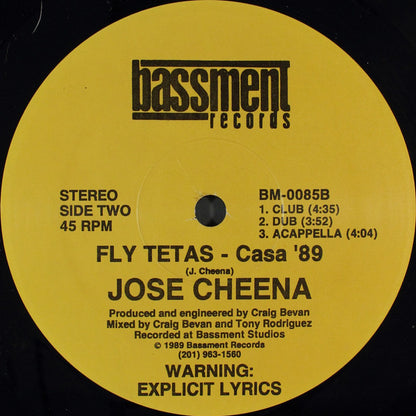 Jose Cheena : My Left Nut, My Right Nut (12")
