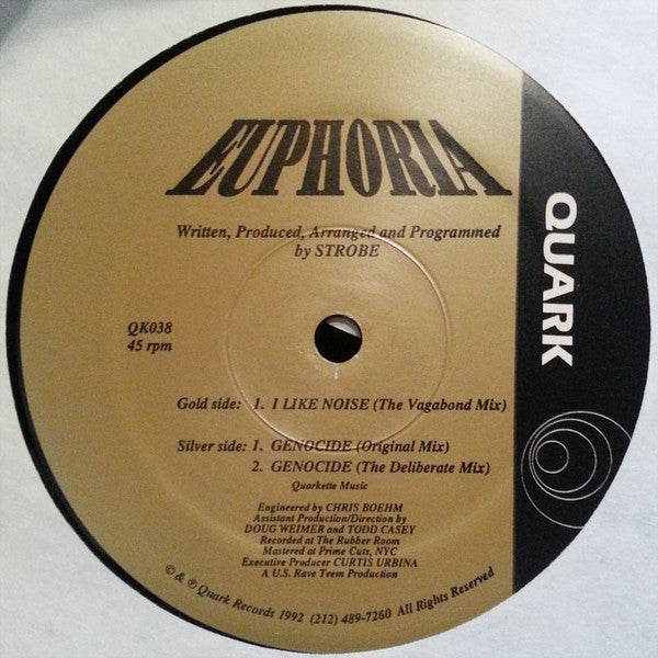 Euphoria (3) : I Like Noise (12")