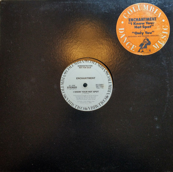Enchantment : I Know Your Hot Spot (12", Promo)