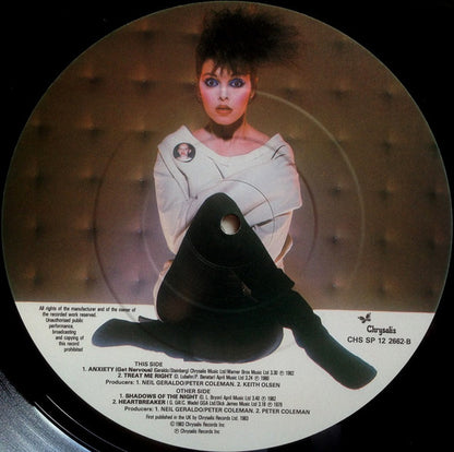 Pat Benatar : Shadows Of The Night (12", Single)
