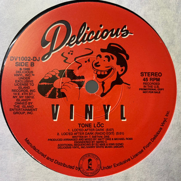 Tone Lōc* : Wild Thing (12", Promo, Gen)