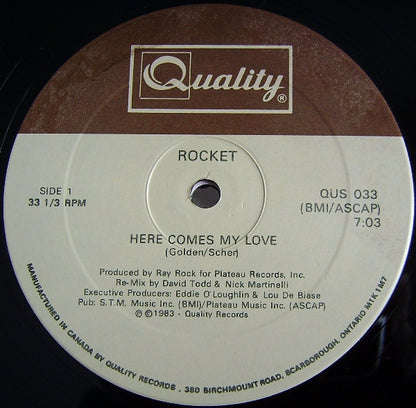 Rocket (4) : Here Comes My Love (12")