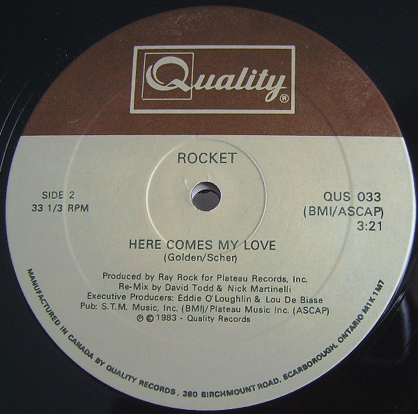 Rocket (4) : Here Comes My Love (12")