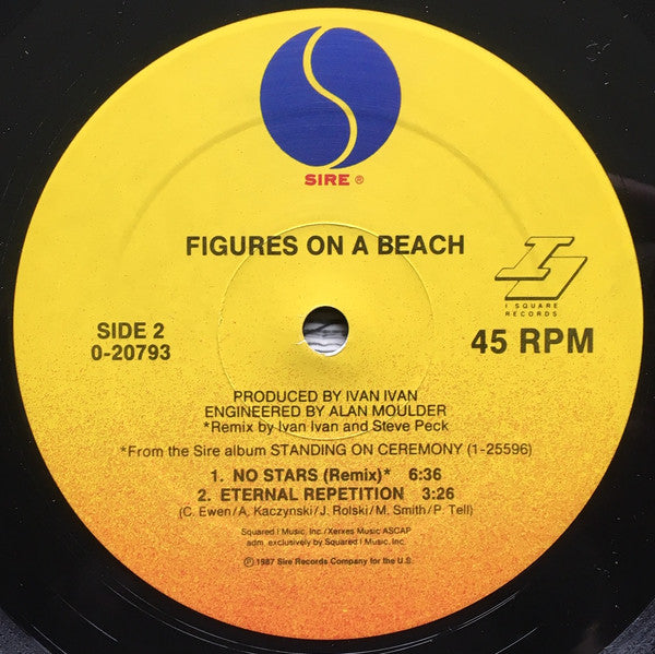 Figures On A Beach : No Stars (12", Single)