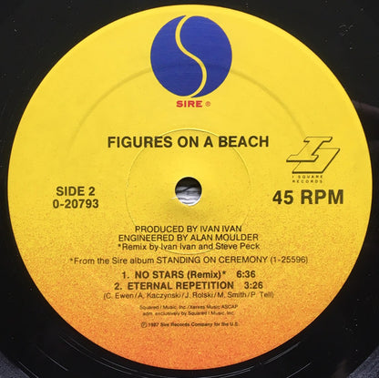 Figures On A Beach : No Stars (12", Single)