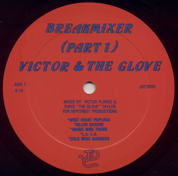 Victor* & The Glove* : Breakmixer (Part 1) (12", S/Sided, Mixed)