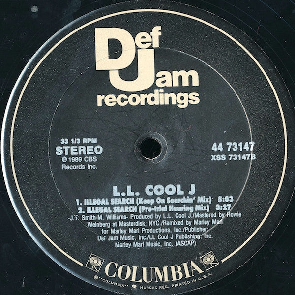 L.L. Cool J* : Jingling Baby (12" Mixes) (12")