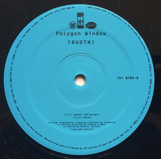 Polygon Window : Quoth (12")