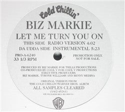 Biz Markie : Let Me Turn You On (12", Promo)
