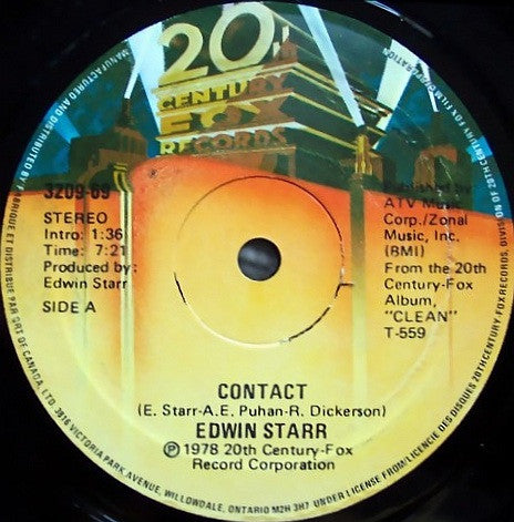 Edwin Starr : Contact (12")