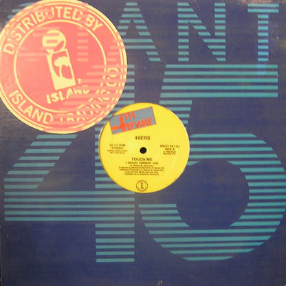 49ers : Touch Me (Sexual Version) (12", Promo)