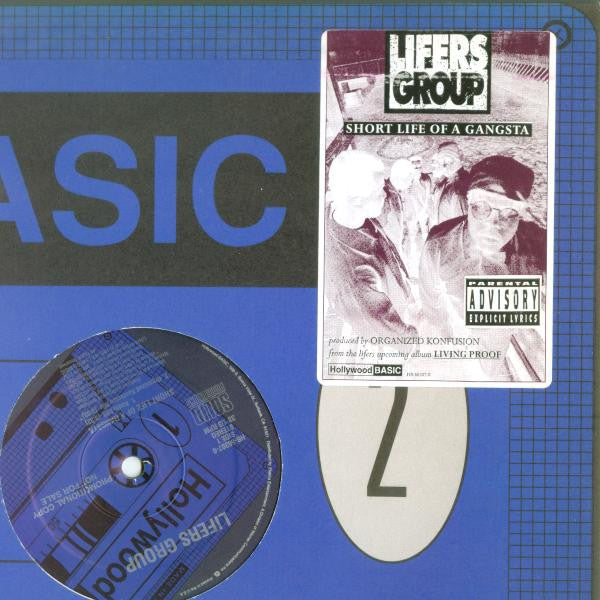 Lifers Group : Short Life Of A Gangsta (12", Promo)