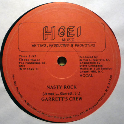 Garrett's Crew : Nasty Rock (12")