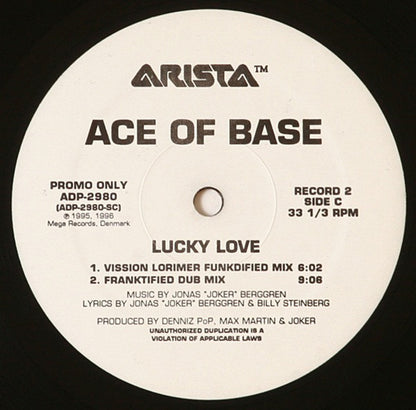 Ace Of Base : Lucky Love (2x12", Promo)