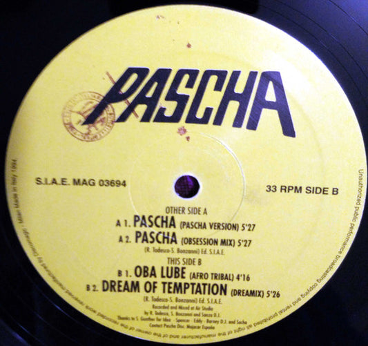 Pascha (2) : Pascha (12")