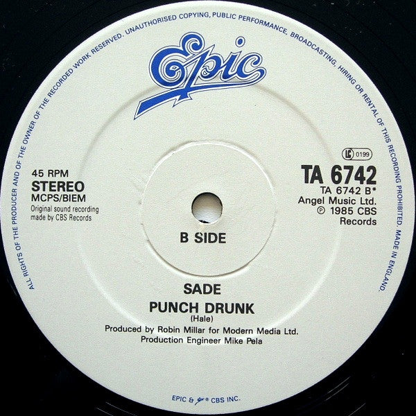Sade : Is It A Crime? (12", Single)