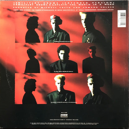 Hubert Kah : Military Drums (12", Pin)