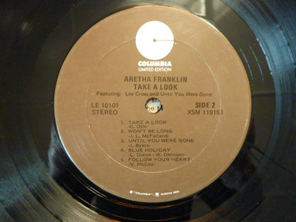 Aretha Franklin : Take A Look (LP, Album, Comp, Ltd, RE)