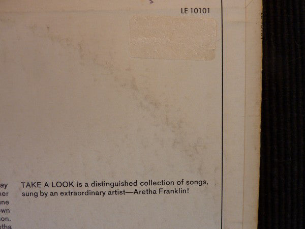 Aretha Franklin : Take A Look (LP, Album, Comp, Ltd, RE)