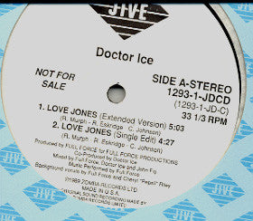 Doctor Ice : Love Jones (12", Promo)