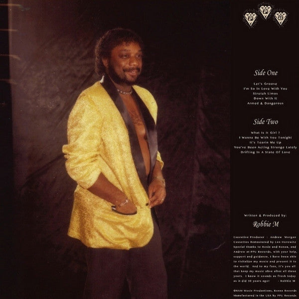 Robbie M : Let's Groove (LP, Album)