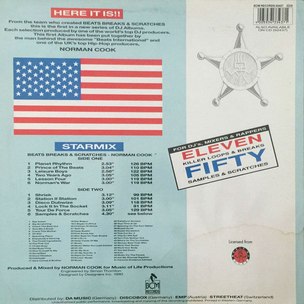 Norman Cook : All-Star Breakbeats Volume 1 (LP)