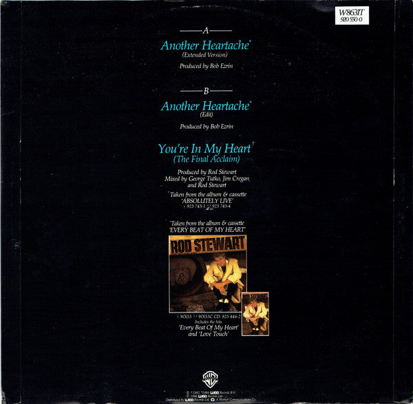 Rod Stewart : Another Heartache (Extended Version) (12")