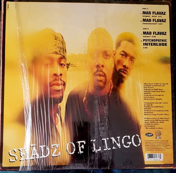 Shadz Of Lingo : Mad Flavaz (12")