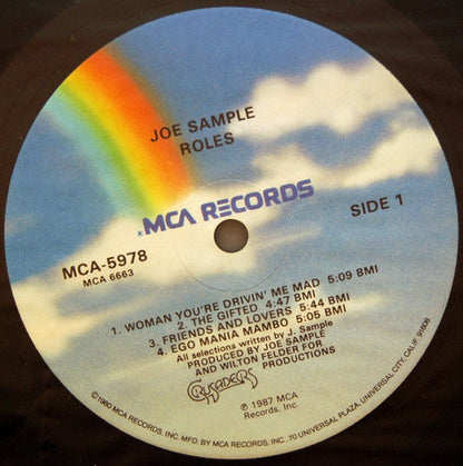Joe Sample : Roles (LP, Album, Glo)