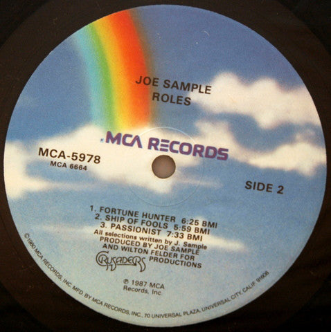 Joe Sample : Roles (LP, Album, Glo)