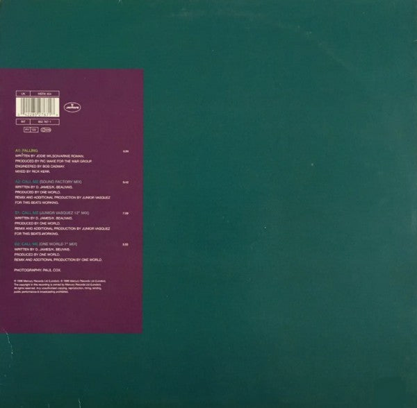 Jodie Wilson : Falling / Call Me (12")