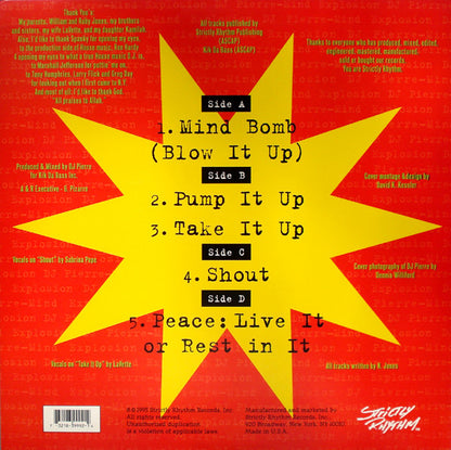 DJ Pierre : Mind Explosion EP (2x12", EP)