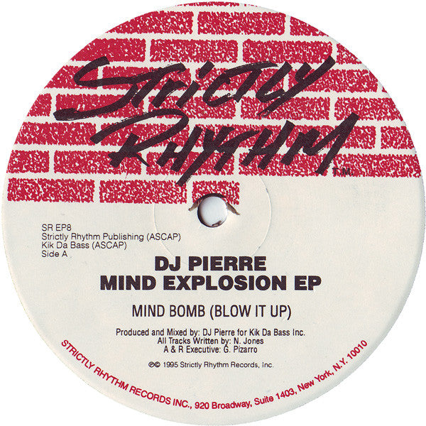 DJ Pierre : Mind Explosion EP (2x12", EP)