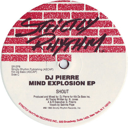 DJ Pierre : Mind Explosion EP (2x12", EP)