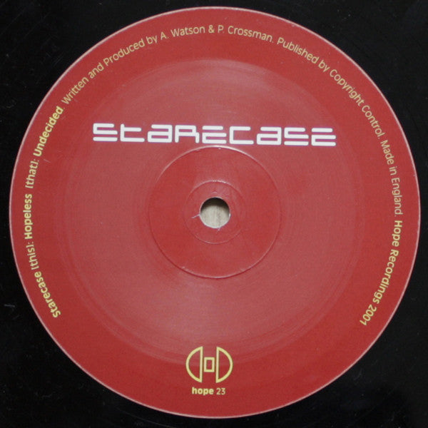 Starecase : Hopeless / Undecided (12")
