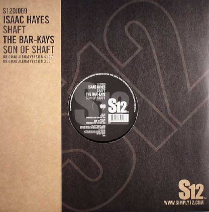 Isaac Hayes / The Bar-Kays* : Shaft / Son Of Shaft (12", RE, RP)