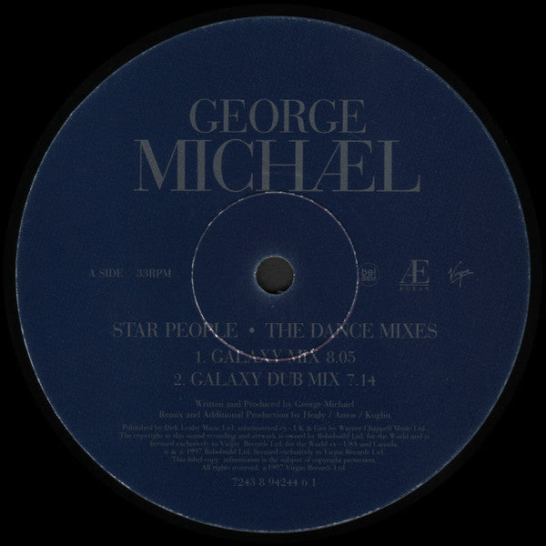 George Michael : Star People '97 (The Dance Mixes) (12")