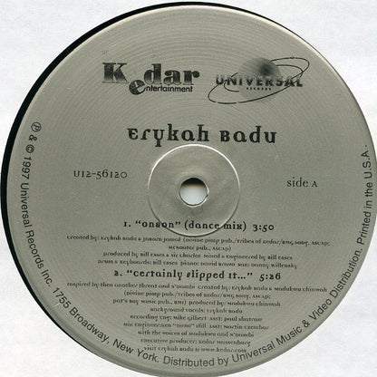 Erykah Badu : On & On (Dance Mix) (12")