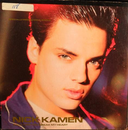 Nick Kamen : Each Time You Break My Heart (12", Maxi)
