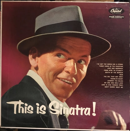 Frank Sinatra : This Is Sinatra! (LP, Comp, Mono)