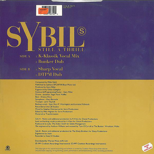 Sybil : Still A Thrill (12")