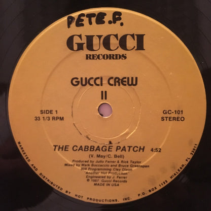 Gucci Crew II : The Cabbage Patch (12", Yel)