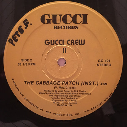 Gucci Crew II : The Cabbage Patch (12", Yel)