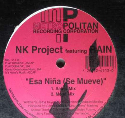 NK Project Featuring Rain (80) : Esa Niña (Se Mueve) (12")
