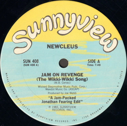 Newcleus : Jam On Revenge (The Wikki-Wikki Song) (12")
