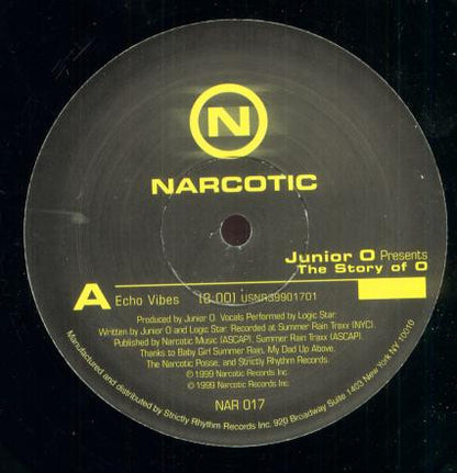 Junior O : The Story Of O (12")