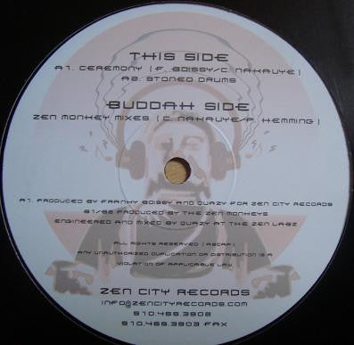 Franky Boissy : Ceremony / Stoned Drums (12")