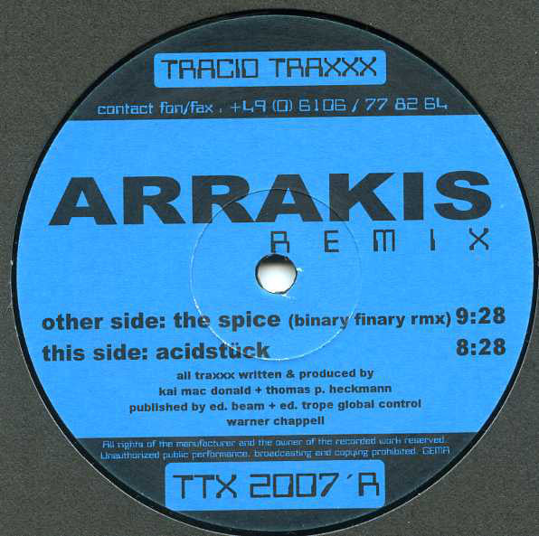 Arrakis : The Spice (Remix) (12")